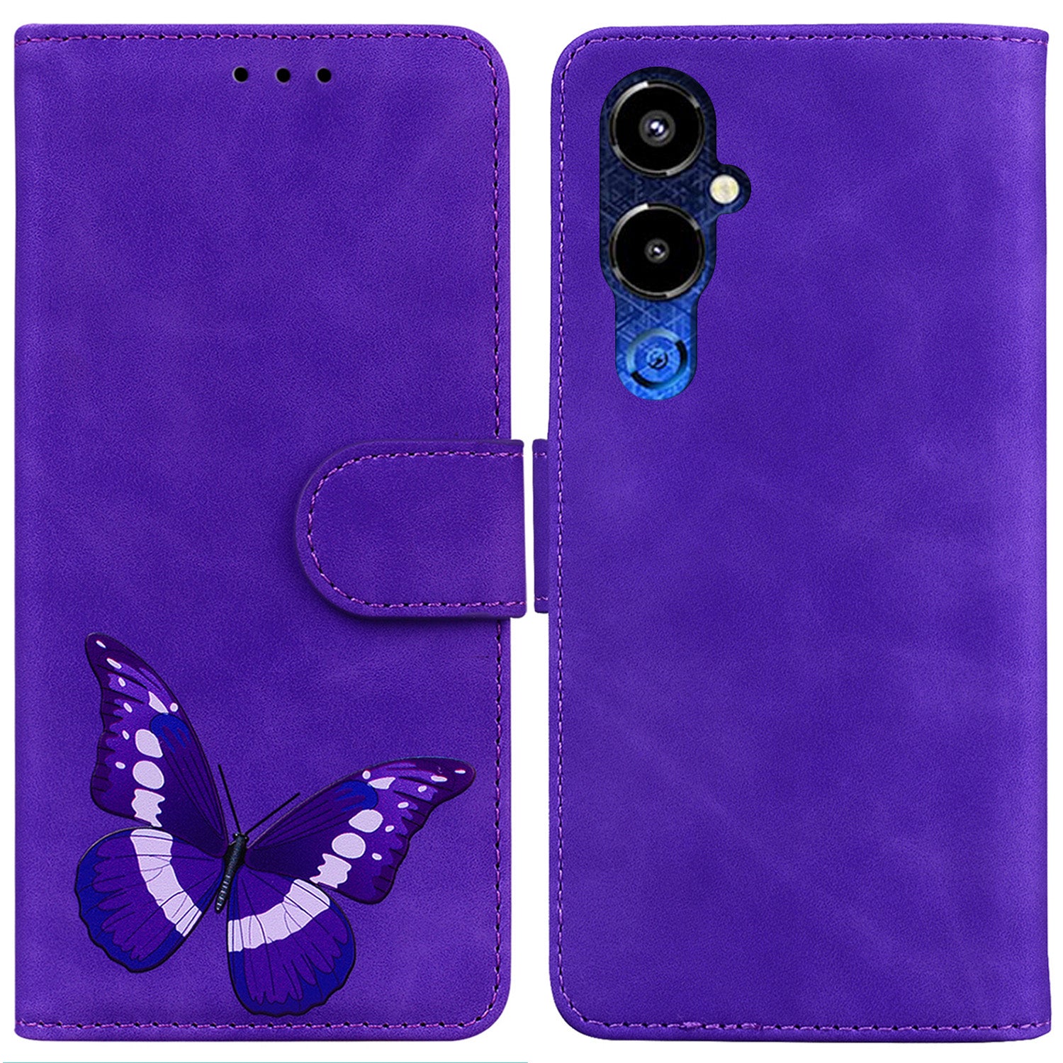 For Tecno Pova 4 Pro 4G Stand Function Pattern Printing Mobile Phone Wallet Case Butterfly PU Leather Skin-touch Cover For Tecno Pova 4 Pro 4G Stand Function Pattern Printing Mobile Phone Wallet Case Butterfly PU Leather Skin-touch Cover